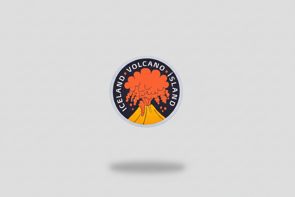 Iceland Volcano Sticker – Saga Store