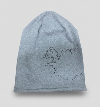 Iceland Outline Cotton Beanie – Light, Cozy, and Made for Winter Adventures