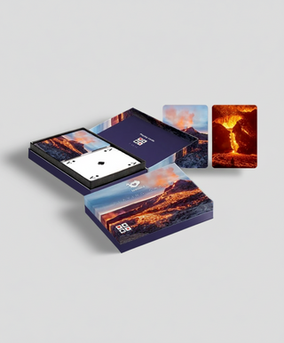Volcano Edition Playing Cards, Two Decks