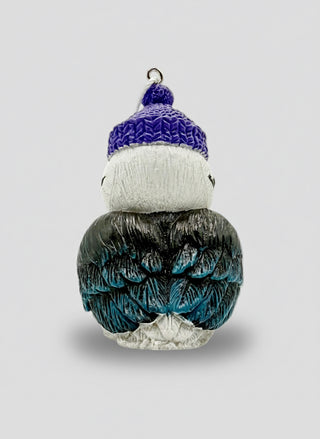 Puffin in a Blue Hat Ornament