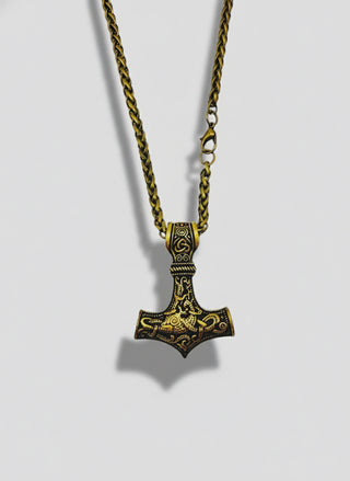 Viking Thor’s Hammer Necklace – Mjölnir Pendant