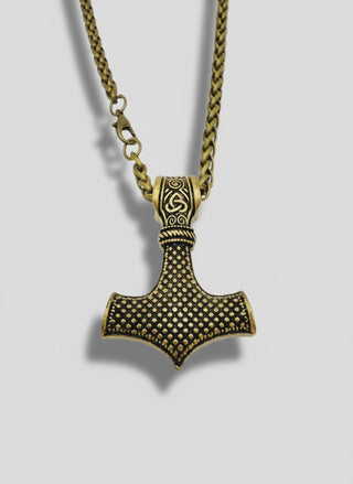 Viking Thor’s Hammer Necklace – Mjölnir Pendant