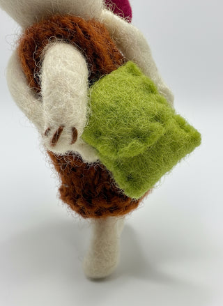 Handmade Felt Bunny Ornament – Balloon Bunny Store Exclusive