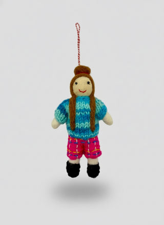 Elf Girl Ornament – Multicolour Magic, Store Exclusive