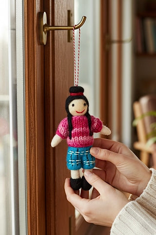 Elf Girl Ornament – Multicolour Magic, Store Exclusive