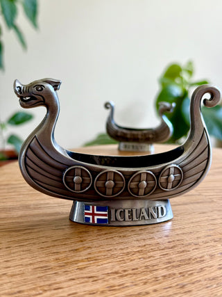 Iceland Viking Metal  Ship Souvenir – Available in Two Sizes