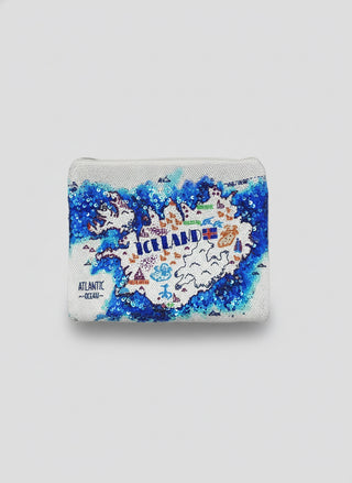 Iceland Map Pouch Small