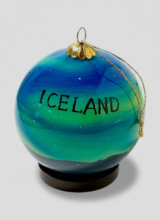 Hallgrímskirkja Glass Ornament - Store Exclusive