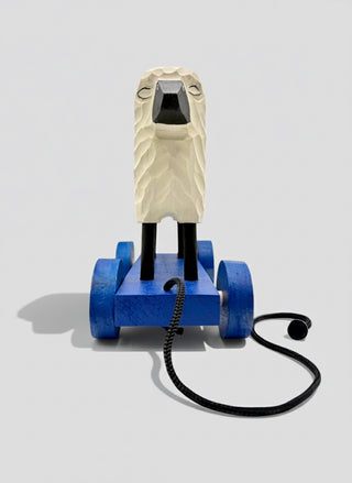 Handmade Icelandic Pull-Along Sheep – Store Exclusive