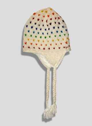 Hand-Knitted Icelandic-Style Winter Hat – Each One Unique!