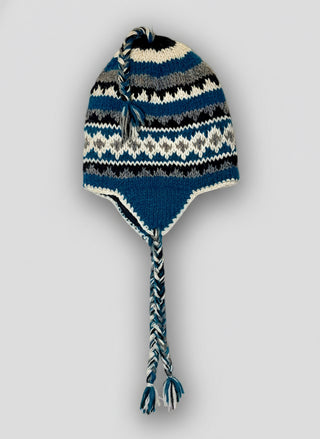 Hand-Knitted Icelandic-Style Winter Hat – Each One Unique!