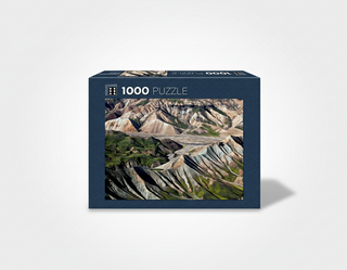 1000-Piece Iceland Puzzle – Landmannalaugar Mountains