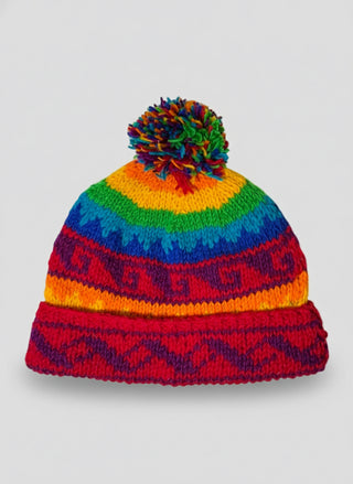 Rainbow Cozy Beanie