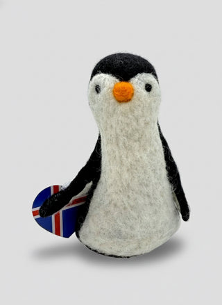 Cute Puffin Egg Warmer / Bottle Cover – Handmade Felt
