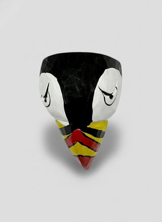 Handmade Wooden Puffin Head Magnet – Hand-Painted, Store Exclusive