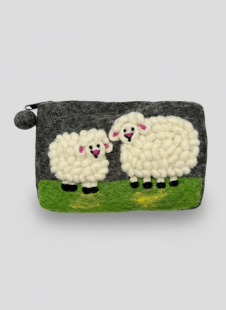 Handmade Iceland Felt Coin Sheep Purse