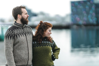 Kidka Unisex Icelandic Zip-Up Sweate