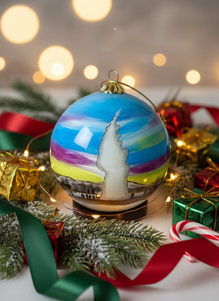 Icelandic Geyser Glass Ornament - Store Exclusive
