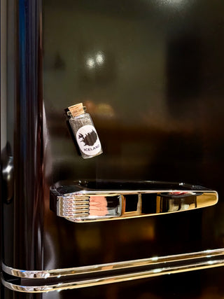 Iceland Black Sand in a Bottle. Authentic Sand from Iceland’s Famous Black Sand Beach