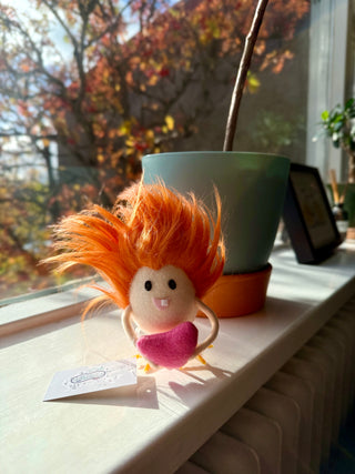 Eldiflug the Hearth Elf – Handmade Icelandic Folklore Friend (Exclusive to Our Store)