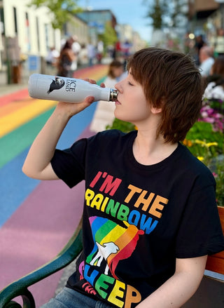 Reusable Water Bottle Puffin Head