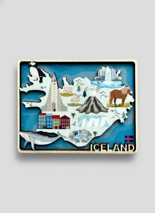 Wooden 3D Magnet, Store Exclusive