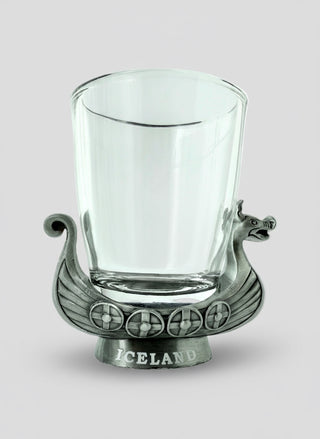 Metal Boat Shot Glass