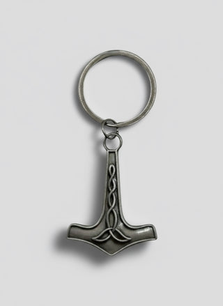 Traditional Thor Hammer Keychain