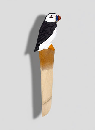 Wooden Puffin Bookmark, Store Exclusive