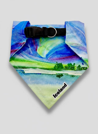 Dog Bandana Aurora Iceland - Store Exclusive