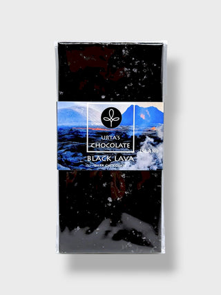 Dark Chocolate with Black Lava salt
