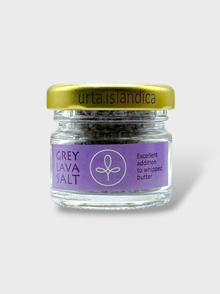 Grey Lava Salt Blend Glass Jar 20gr