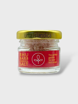 Rhubarb Salt Glass Jar 20gr