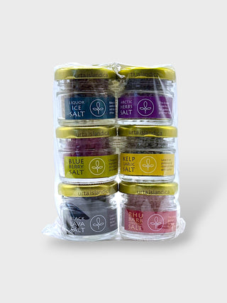 Variety of 6 Salt Glass Jar 20gr