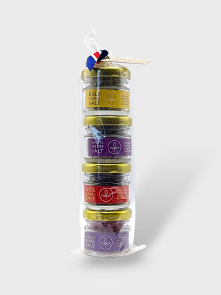 Variety of 4 Salt Glass Jar 20gr (Type A)