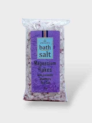 Magnesium Bath Salt with Icelandic Blueberry Sea Salt