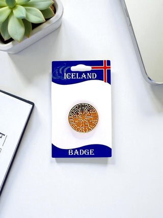 Ægishjálmur - Helm of Awe Pin