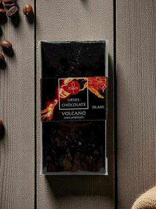 Dark Chocolate with Volcano salt