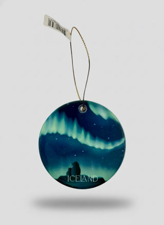 Ceramic Christmas Ornament Iceland, Store Exclusive
