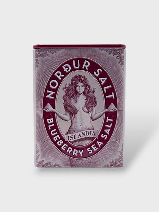 Norður Blueberry Salt 125gr Tin Box