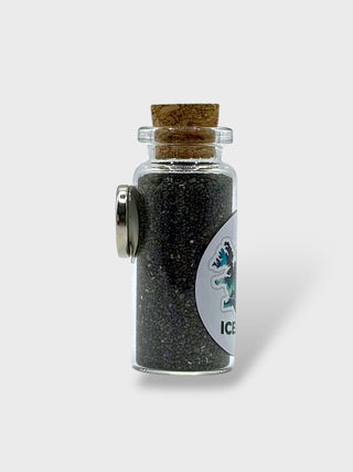 Iceland Black Sand in a Bottle. Authentic Sand from Iceland’s Famous Black Sand Beach
