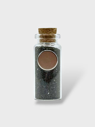 Iceland Black Sand in a Bottle. Authentic Sand from Iceland’s Famous Black Sand Beach