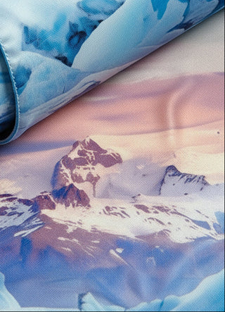 Glacier Sunset Scarf – 135 x 45 cm Rayon, Store Exclusive