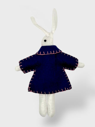 Christmas Felt Ornament Rabbit, Store Exclusive