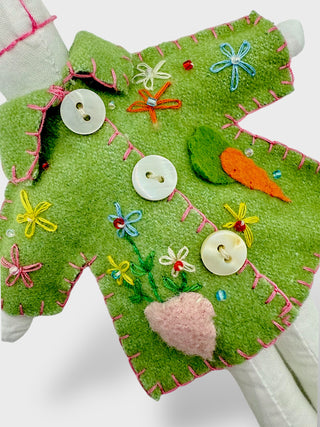 Christmas Felt Ornament Rabbit, Store Exclusive