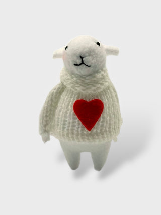 Handmade Felt Ornaments Icelandic Mouse