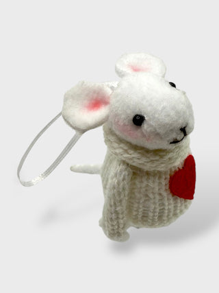Handmade Felt Ornaments Icelandic Mouse