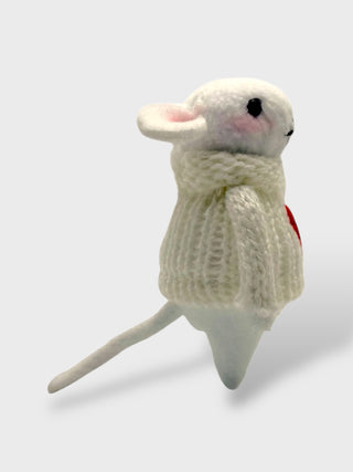 Handmade Felt Ornaments Icelandic Mouse