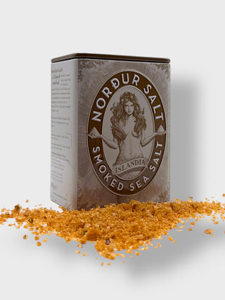Norður Smoked Salt 125gr Tin Box
