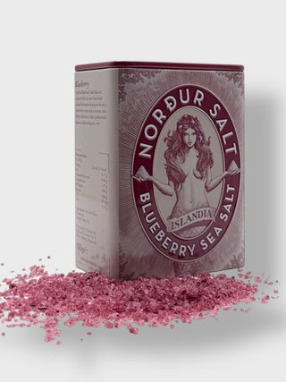 Norður Blueberry Salt 125gr Tin Box